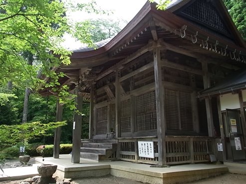 石道寺の本堂